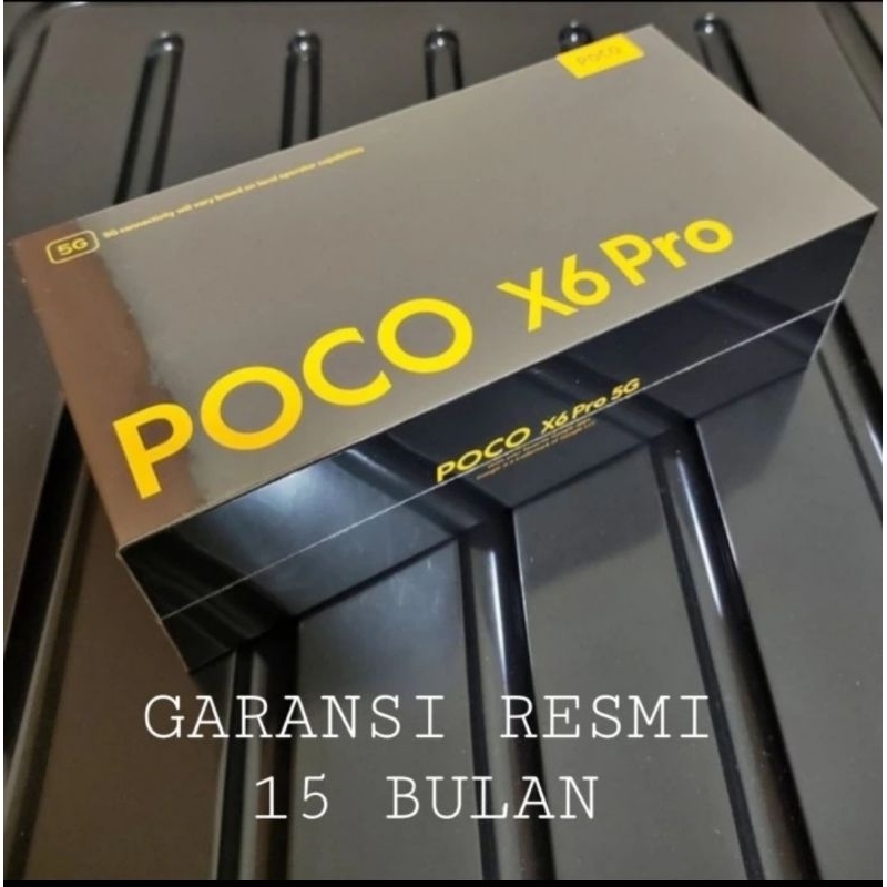 Jual Poco X6 Pro 5G 12/512 New Garansi Resmi | Shopee Indonesia