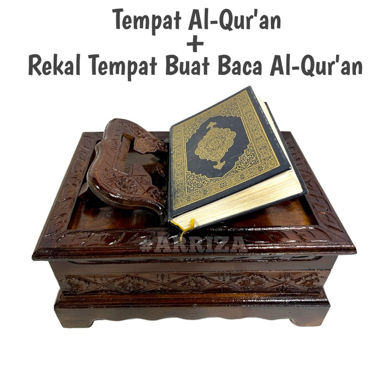Jual TEMPAT KITAB AL-QURAN + REKAL UKURAN BESAR / TEMPAT MEMBACA AL ...