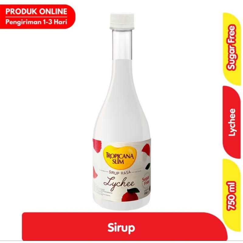 Jual TROPICANA SLIM Sirup Rasa Lychee 750 ml | Shopee Indonesia