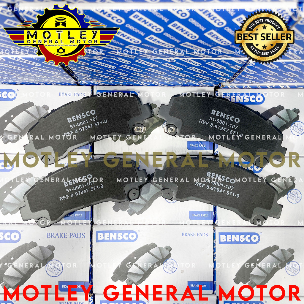 Jual BRAKE PAD KAMPAS REM DEPAN MU-X MUX 2014 2015 2016 2017 2018 2019 ...