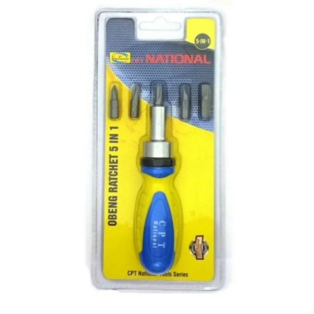Jual Obeng Ratchet 5IN1 CPT National | Shopee Indonesia