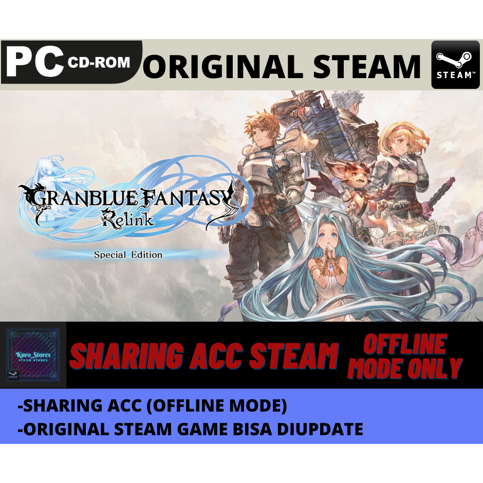 Jual Granblue Fantasy Relink Special Edition PC Game Sharing Steam ...