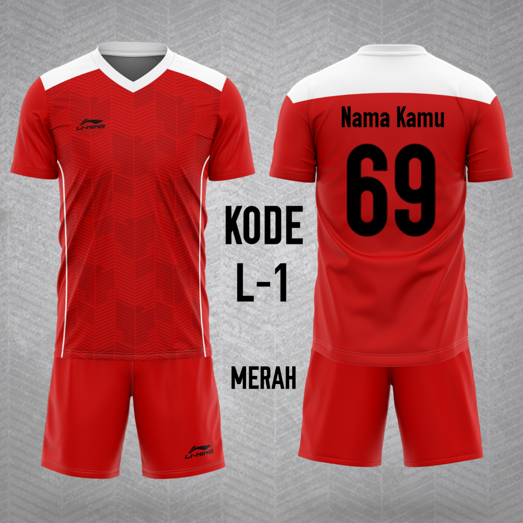 Jual Jersey Futsal Sablon Gratis Sablon Nama Punggung No Punggung Jersey Futsal Custom