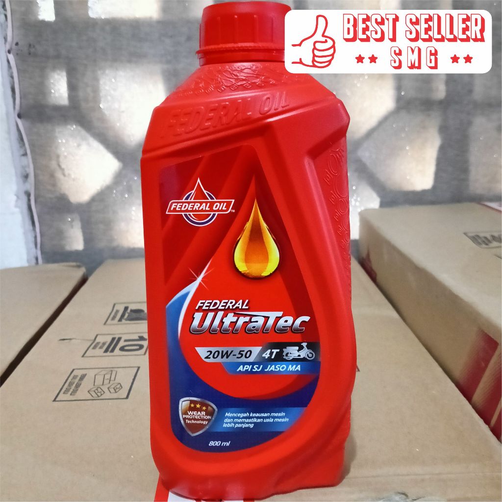 Jual Oli Federal Ultratec 0.8L Motor Bebek | Shopee Indonesia