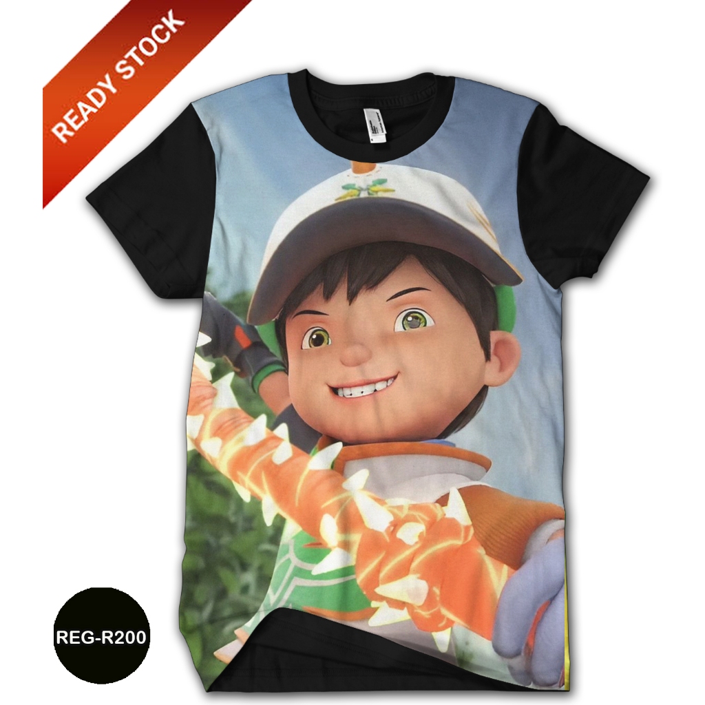 Jual Kaos Boboiboy SORI Idola Baru Baju Anak Boboiboy Kuasa 7 Trendy ...