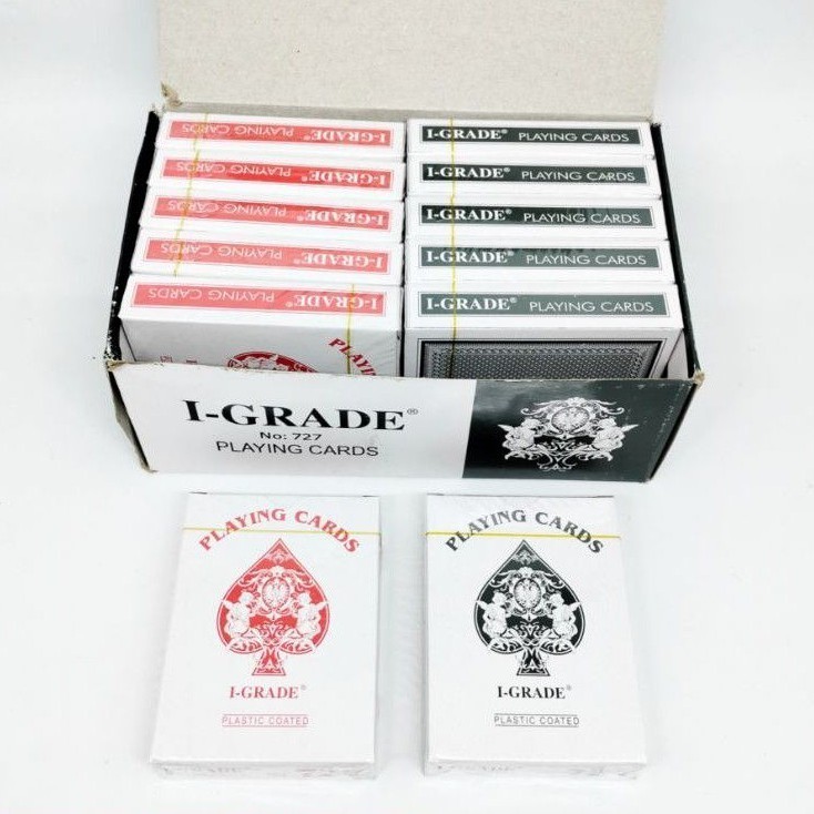 Jual COD MJ88 Kartu Remi Top OnePlastic Coated Playing Card / Kartu