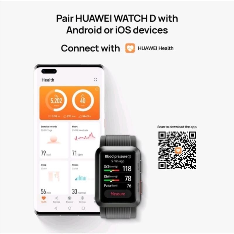 Huawei Health Watch For Blood Pressure Jual HUAWEI WATCH D