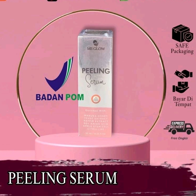 Jual SERUM PEELING MS GLOW / EKSFOLIASI SEL KULIT MATI 2025 | Shopee ...