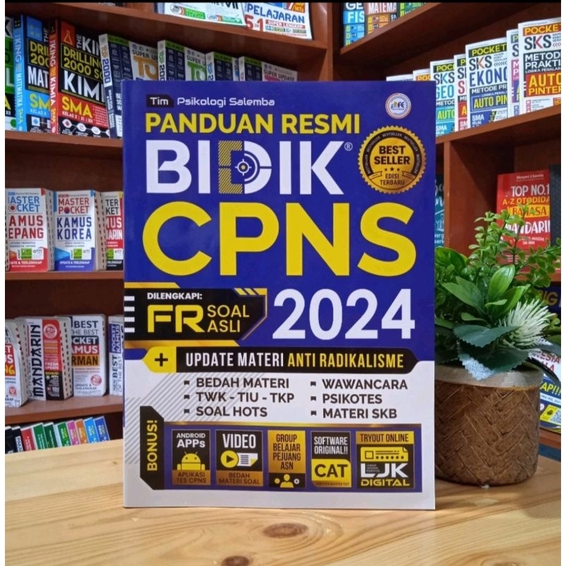 Jual Buku CPNS 2024: Panduan Resmi Bdik CPNS 2024 FR Asli | Shopee ...