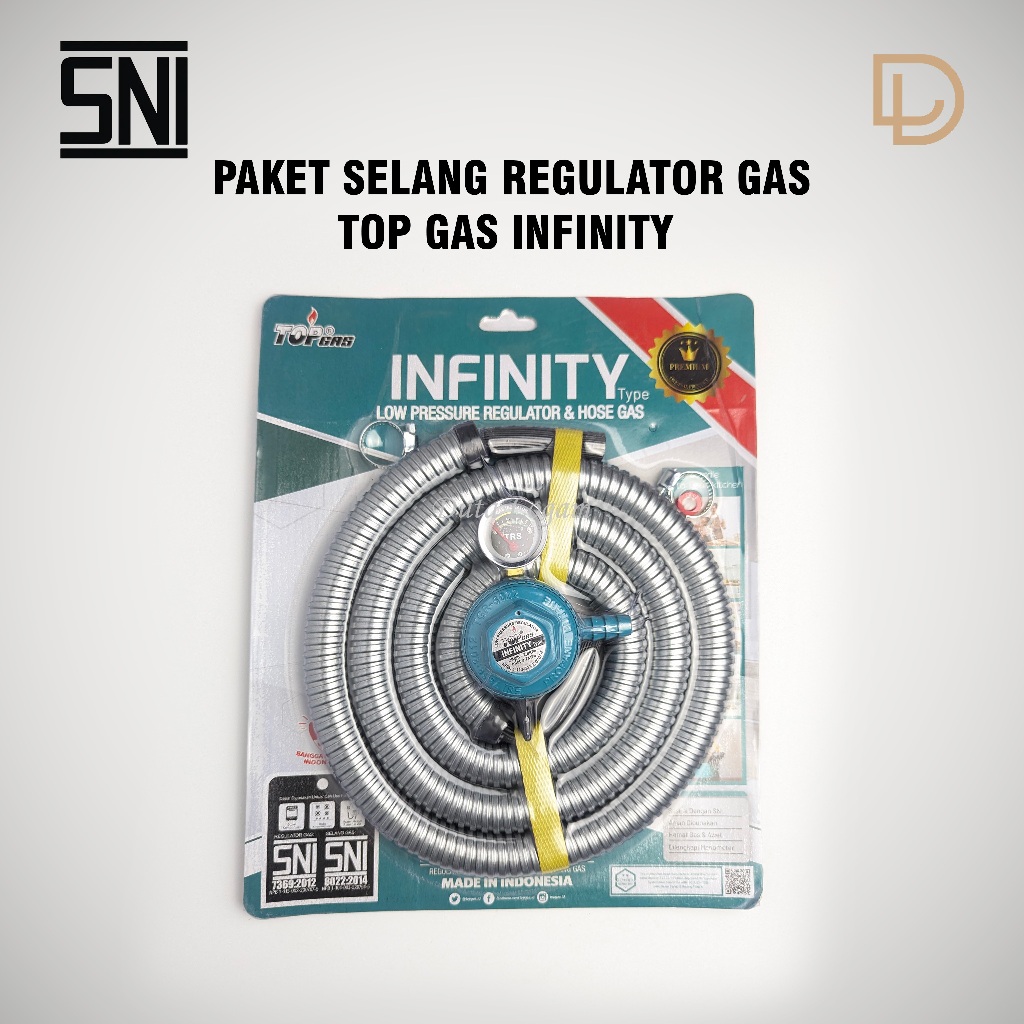 Jual Paket Selang RegulatorTop Gas Infinity Regulator Gas Tekanan ...