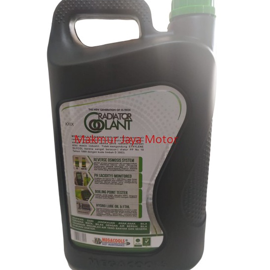 Jual Megacool Radiator Coolant Hijau Galon 5 Liter | Shopee Indonesia