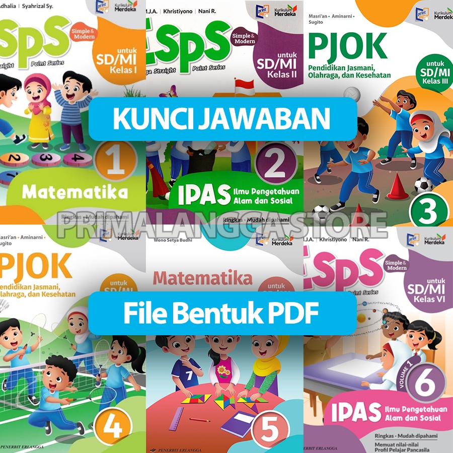 Jual Pembahasan Kunci Jawaban Buku ESPS Kurikulum MERDEKA Penerbit ...