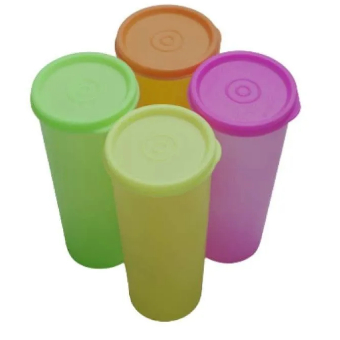 Jual Gelas tupperware / GELAS TUPPERWARE BERTUTUP / SIMPLE DAN EKONOMIS ...