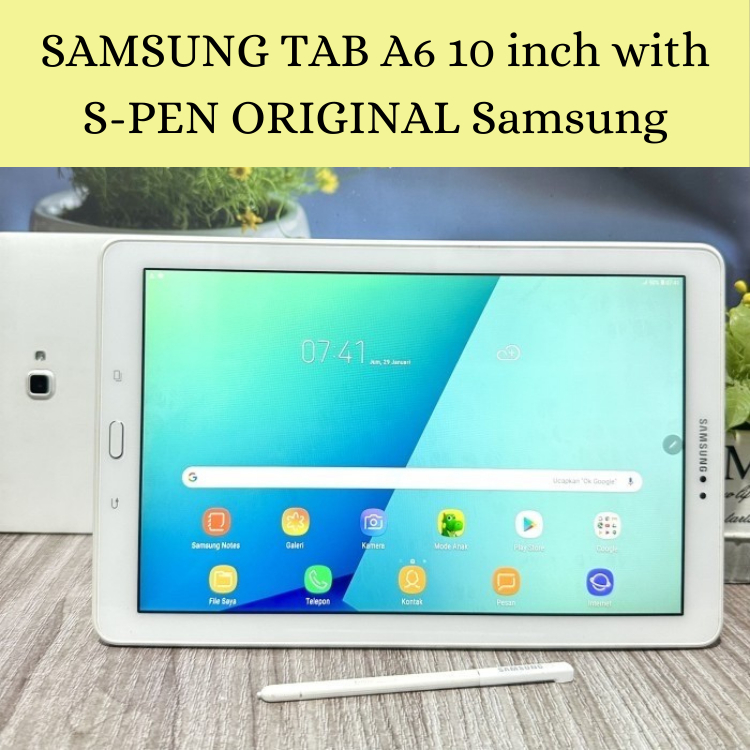 Jual Samsung Galaxy Tab A With SPen Tablet 10 Inch P585Y Fullset ex