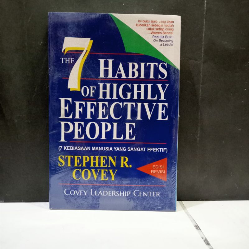 Jual Buku The 7 Habits Of Highly Effective People Edisi Revisi Stephen R Covey Shopee Indonesia 4191