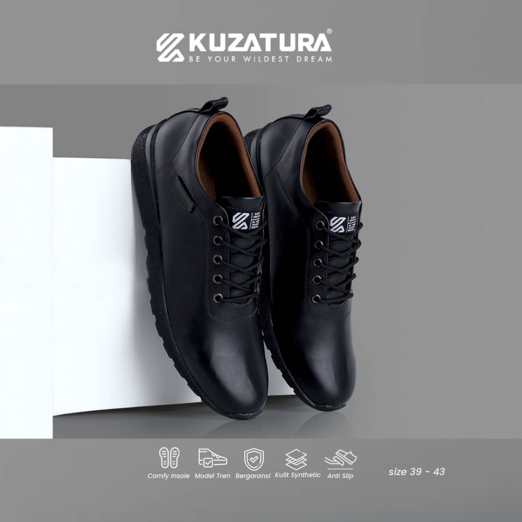 Jual ORIGINAL – Sepatu Formal Pria Fantofel Kulit Kasual Sepatu Kantor ...