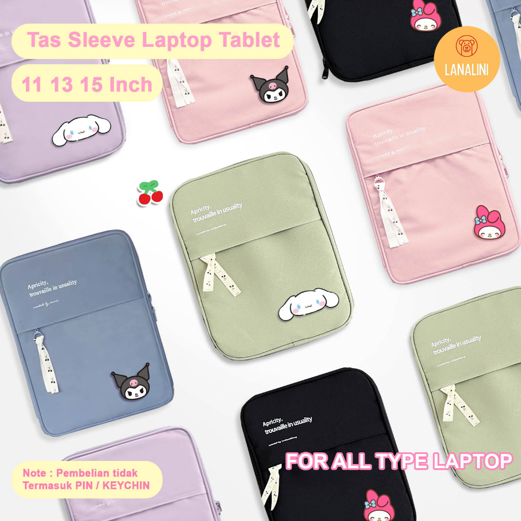 Jual Tas Laptop Puffy Wanita Pillow Bag Warna Pastel 14 13 13.3 inch ...