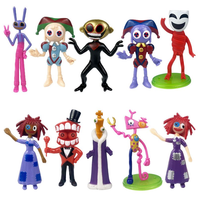 Jual Ready Stock Action Figure Amazing Digital Circus Pomni Jax Gangle ...