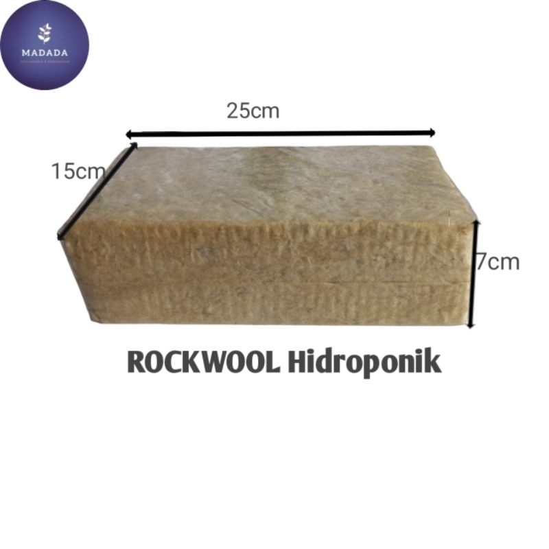 Rockwool Cultilene Media Tanam Hidroponik 25x15x75