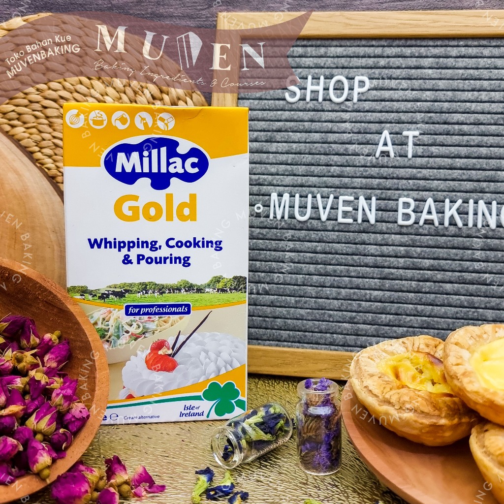 Jual MILLAC GOLD WHIPCREAM 1 L | Shopee Indonesia
