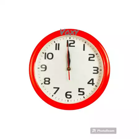 Jam Dinding 21cm kayu tua