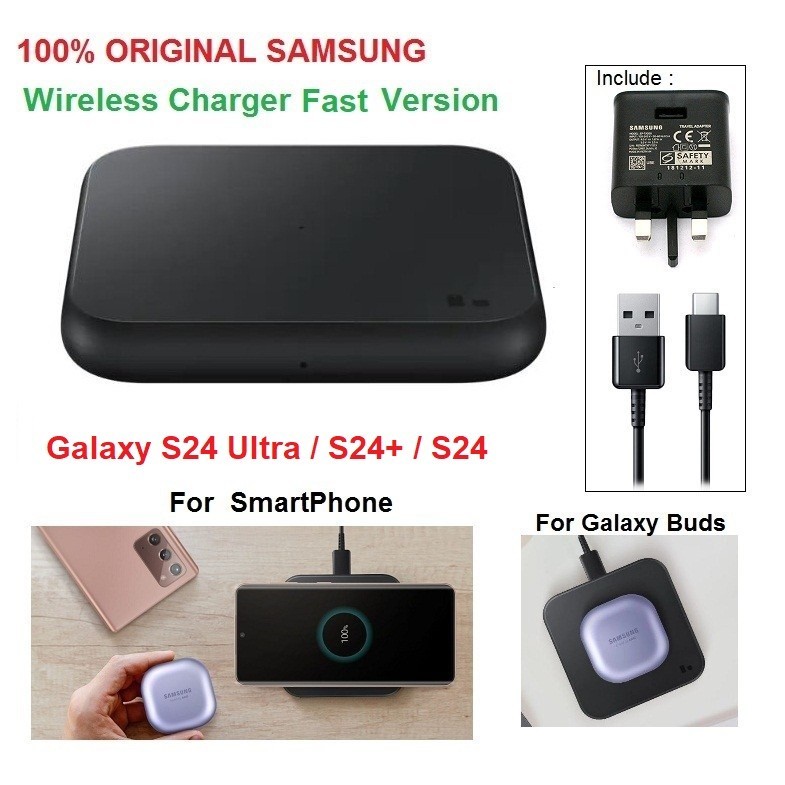 Jual Samsung Fast Charging Wireless Charger S24 Ultra S24+ Plus