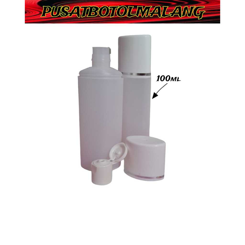 Jual BOTOL PUTRI 100ML PUTIH NATURAL LIST SILVER | Shopee Indonesia