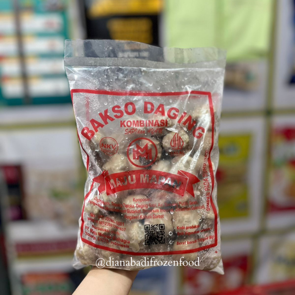 Jual Bakso Sapi Istimewa Merah Maju Mapan Isi 50 Shopee Indonesia