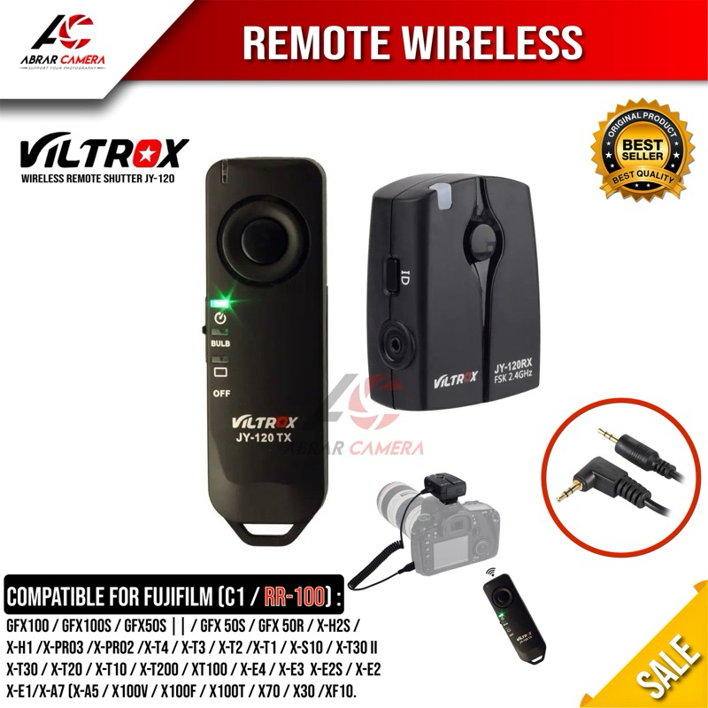 Jual Viltrox Remote Wireless JY120 C1 - Photobox Selfie Self Studio ...