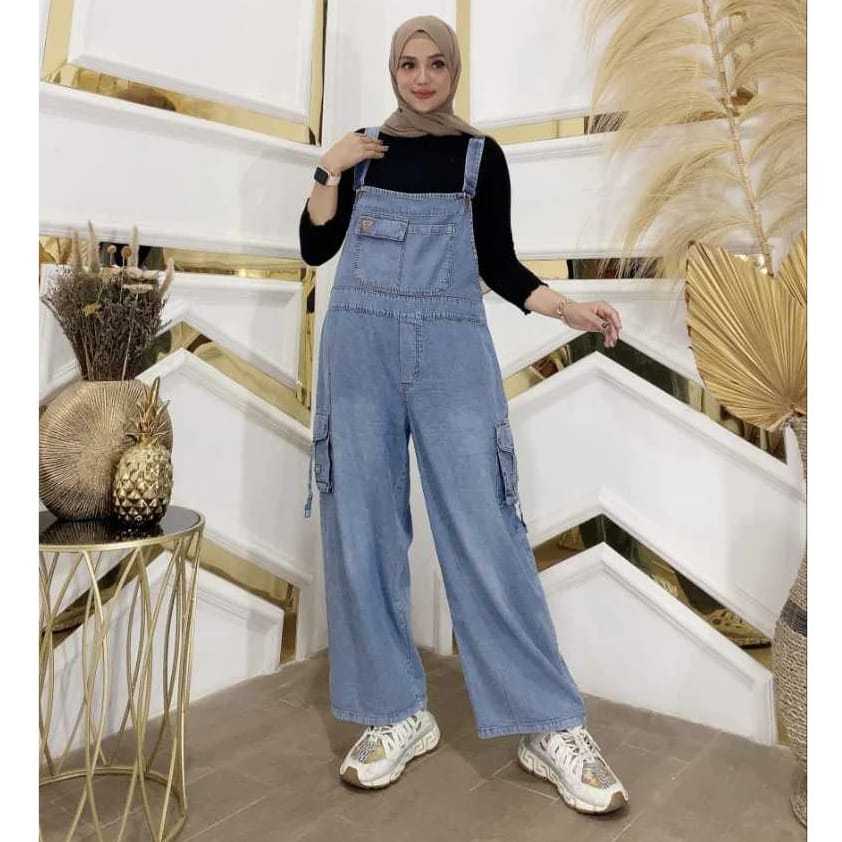 Baju overall hot sale jeans