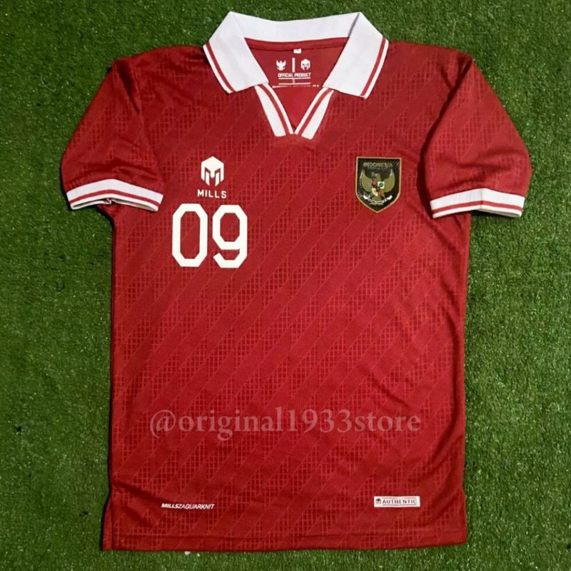 Jual JERSEY TIMNAS INDONESIA 2022 2023 HOME BAJU JERSEY BOLA TIMNAS ...