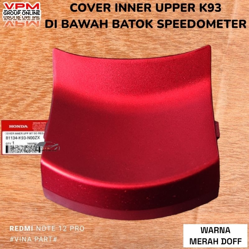 Jual Cover Inner Upper Scoopy Esp New Donat K Hitam Putih Hijau Merah Doff