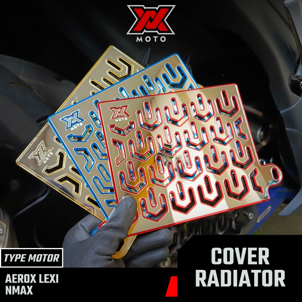 Jual Cover Radiator Yamaha Aerox Nmax Lexi Two Tone Ice Series | Shopee ...