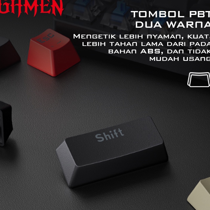 Jual Beli Lebih Hemat Banyak TEBUS MURAH GAMEN Titan Elite Keyboard ...