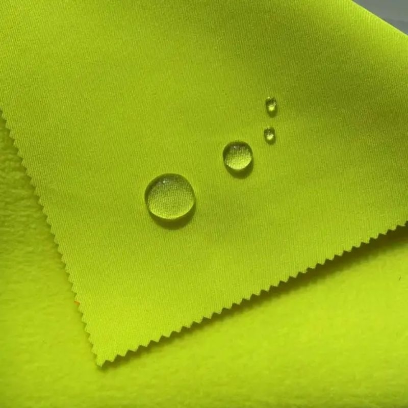 Jual IMPORT Bahan Kain Bonding Softshell Polar Fleece 3 Layers Fabric ...