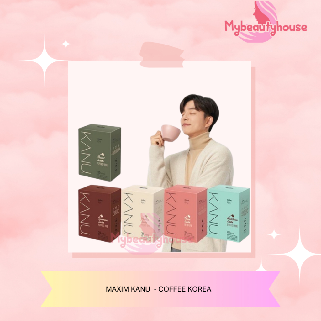 Jual Kanu Coffee Korea Latte / Vanilla Latte / Tiramisu / Decaf Latte