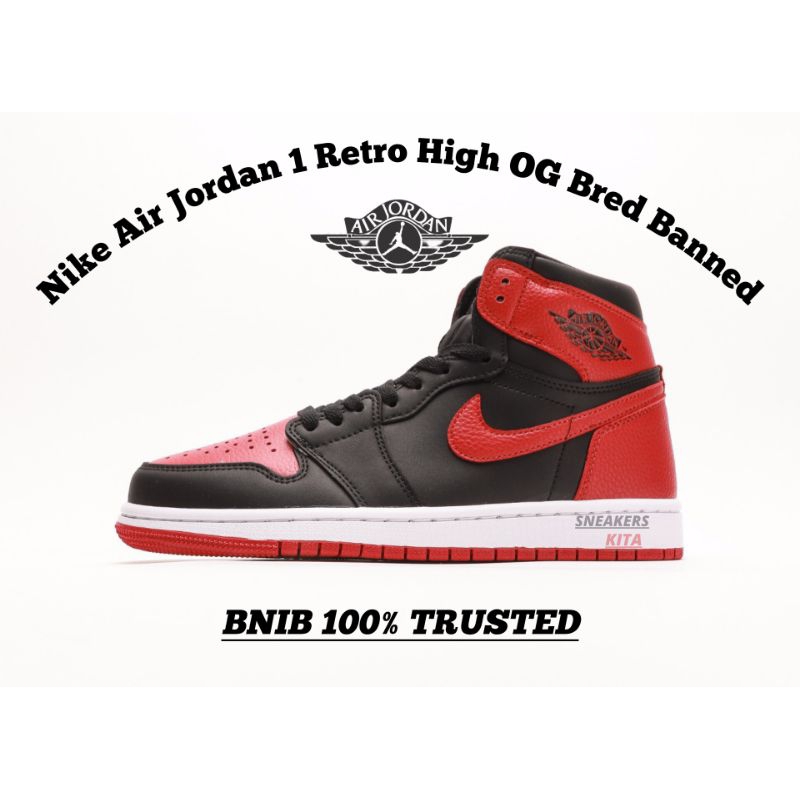 Jual air jordan 1 banned Harga Terbaik Termurah Desember 2024 Shopee Indonesia