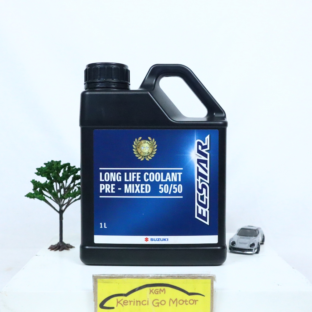 Jual SGO Ecstar Air Radiator Coolant 50/50 Hijau 1 Liter Cairan ...