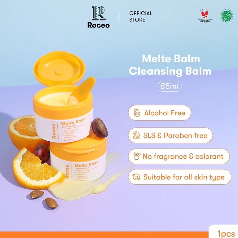Jual Roceo Melte Balm Cleansing Balm 85gr ART S4F8 Shopee Indonesia