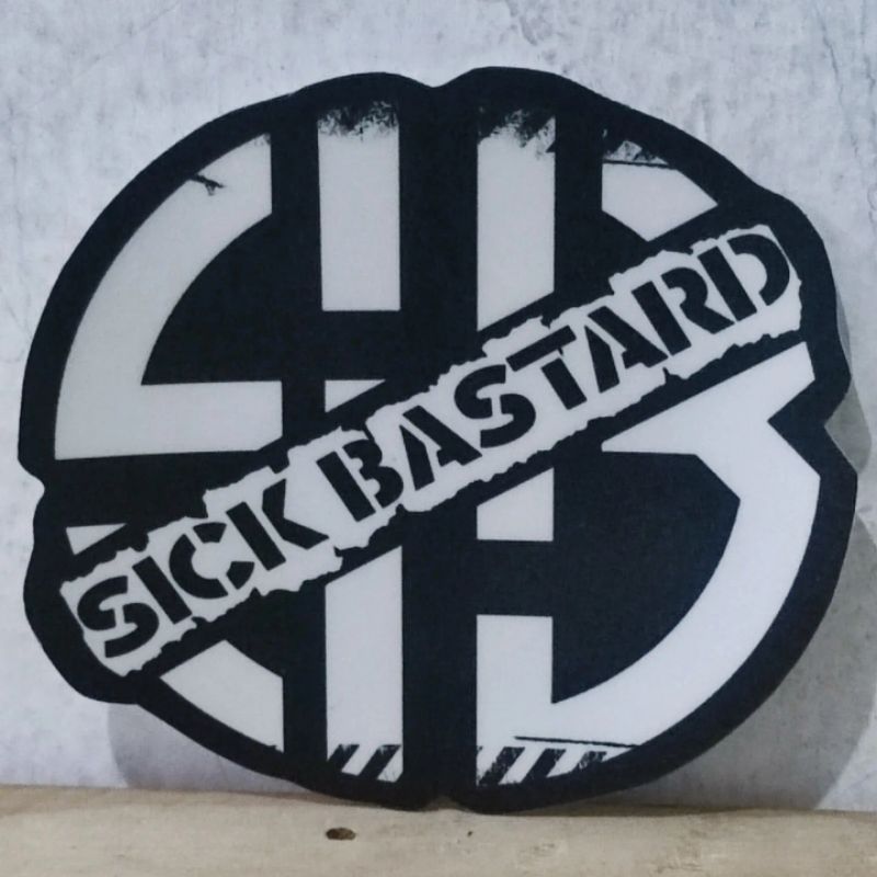Jual Stiker SICK BASTARD Punk (Bahan Vinyl) | Shopee Indonesia