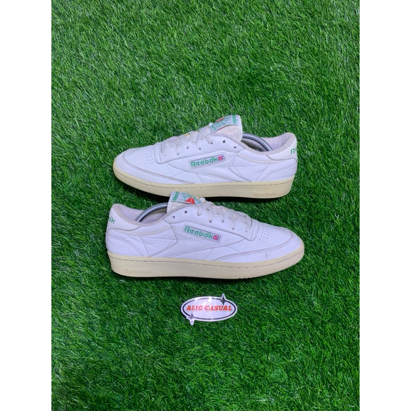 Jual REEBOK C85 CLASSIC WHITE SECOND SIZE 44 (28,5 CM) | Shopee Indonesia