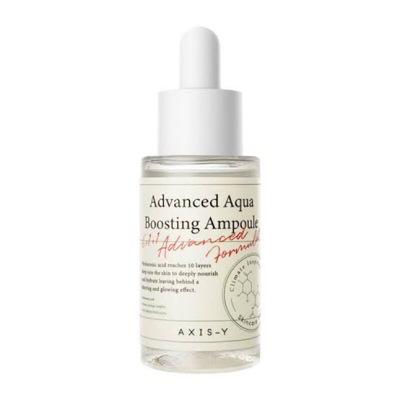 Jual Axis Y Advanced Aqua Boosting Ampoule 30ml Shopee Indonesia