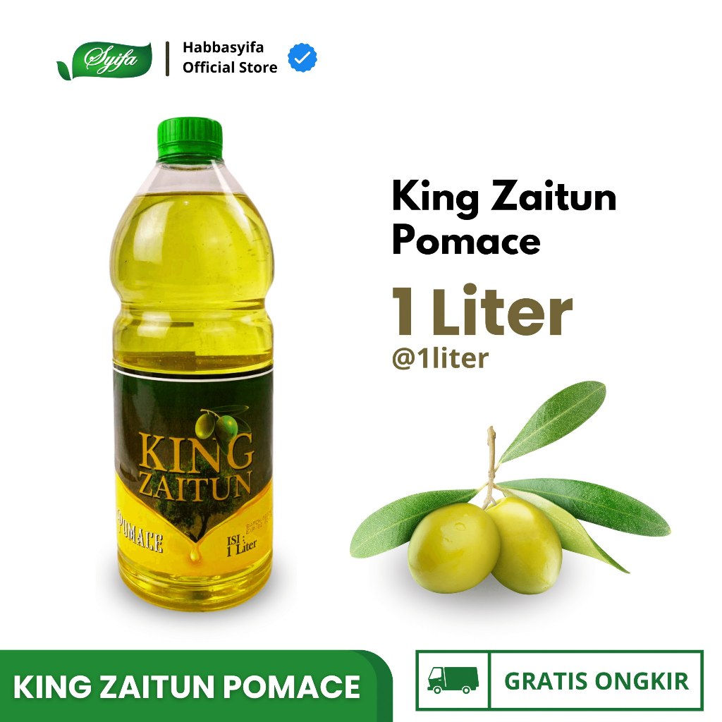Jual Minyak Zaitun KING ZAITUN Pomace - Minyak Zaitun Pomace 1 Liter