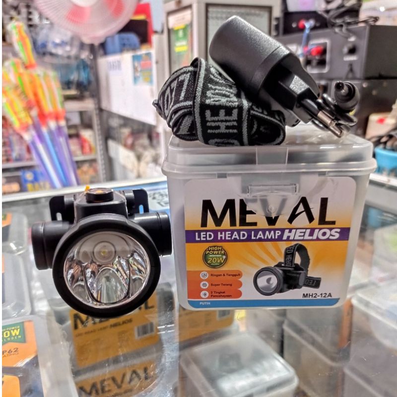 Jual HEAD LAMP MEVAL MH2-12A, SENTER KEPALA MEVAL HELIOS,HIGHT POWER ...
