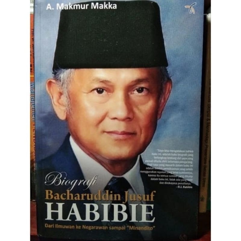 Jual BIOGRAFI BACHARUDDIN JUSUF HABIBIE: Dari Ilmuwan Ke Negarawan ...