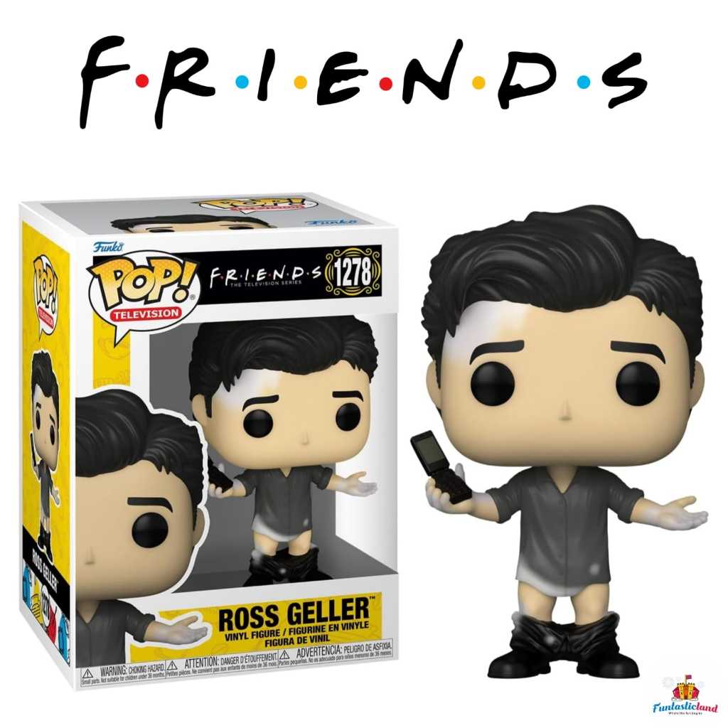 Funko POP! Television Friends Ross Geller (Leather Jeans) (Neu und originalverpackt) in Le