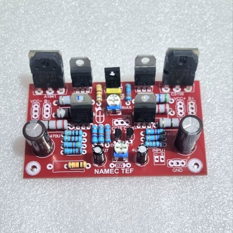 Jual KIT Driver Power Amplifier Namec Tef Plus VR DCO Bias | Shopee