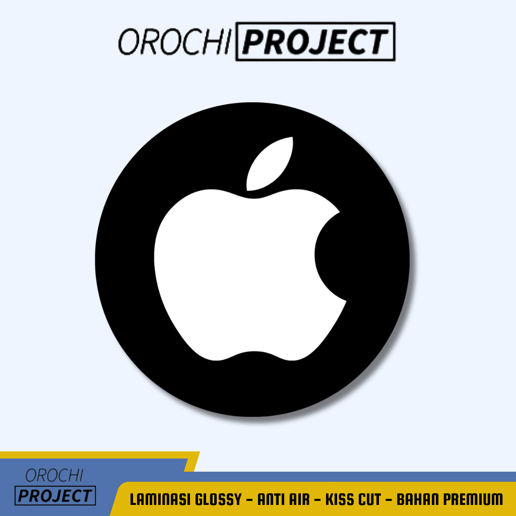 Jual OROCHI PROJECT Stiker Apple / Sticker Logo Iphone / Stiker Logo ...