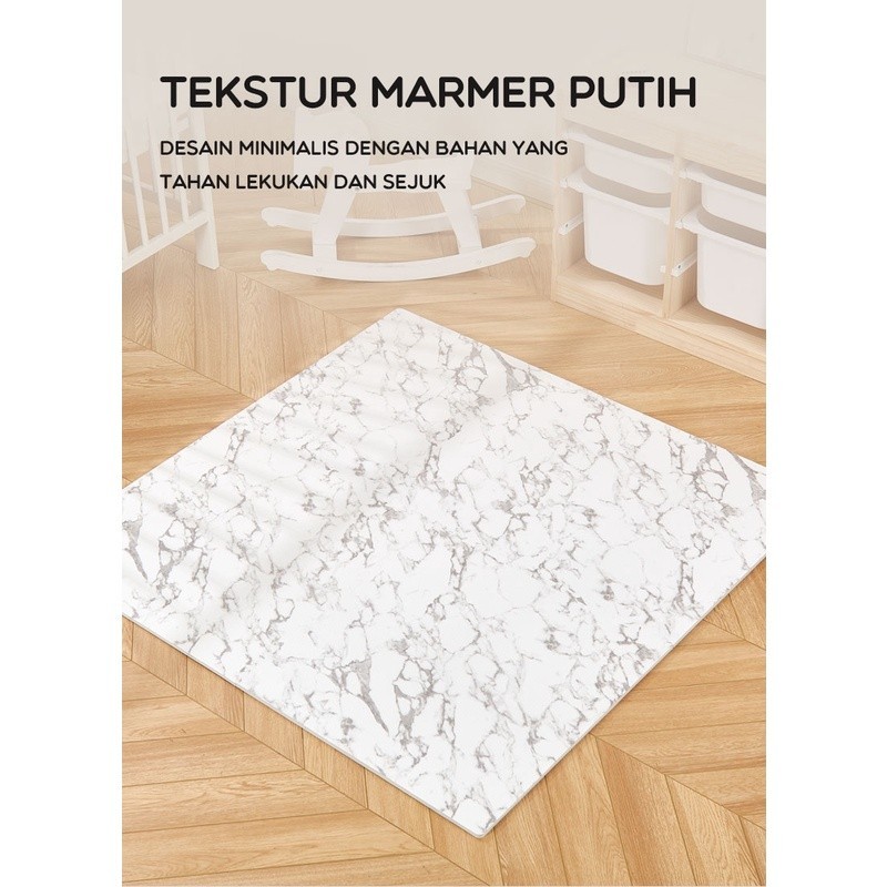 Jual X Cm Bonbox Bmp Matras Puzzle Lantai Printed Motif Marble Pe