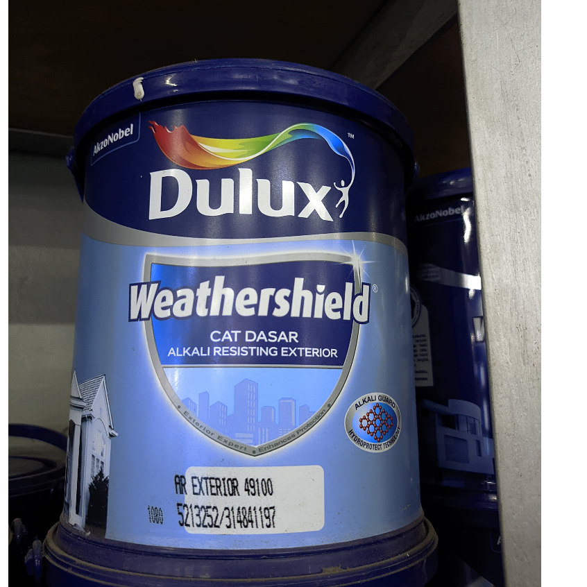 Jual Cat Dasar Alkali Tembok Exterior Dulux Watershield Litr Shopee Indonesia